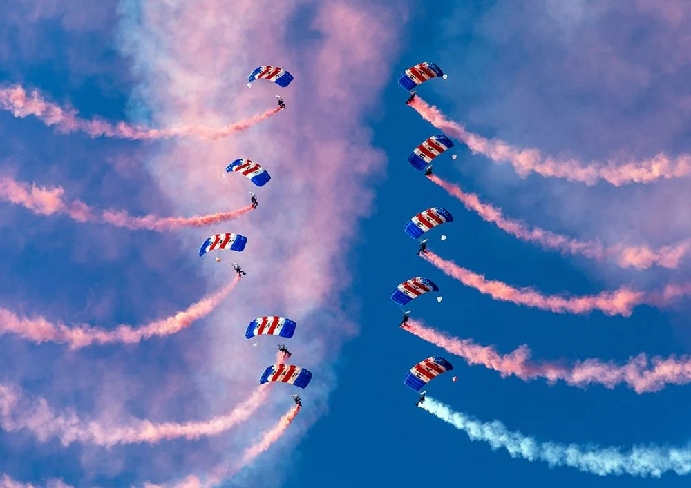 RAF Falcons Parachute Display Team