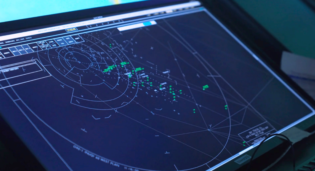 RADAR screen Wisk Aero