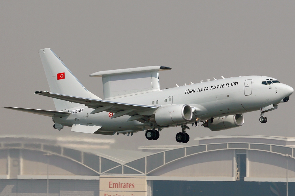Turkey Boeing E-7 AWACS aircraft
