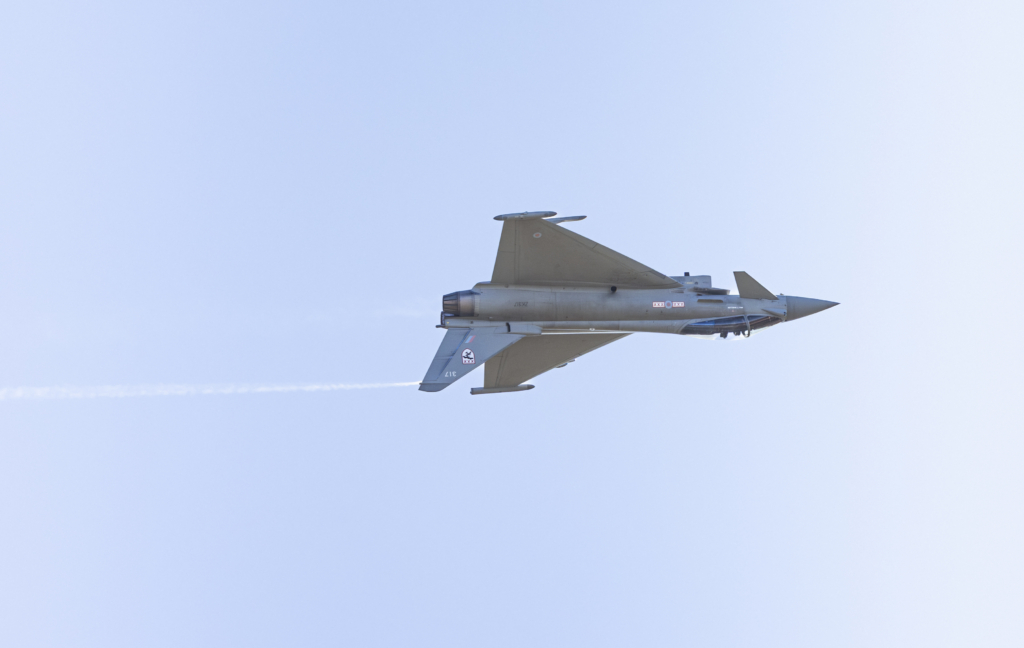EUrofighter Typhoon over Farnborough Airshow