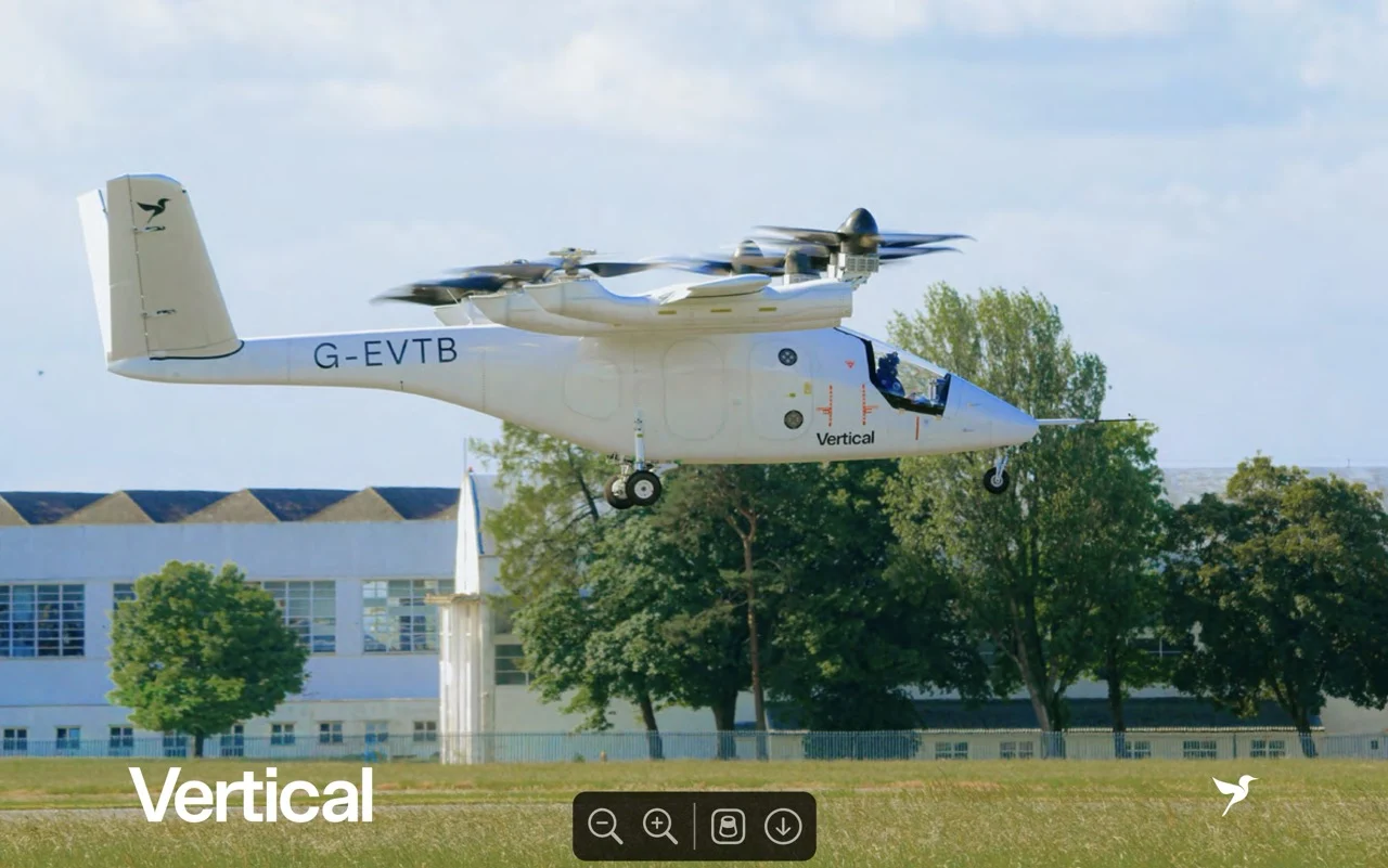 Vertical VA-1X flight tests