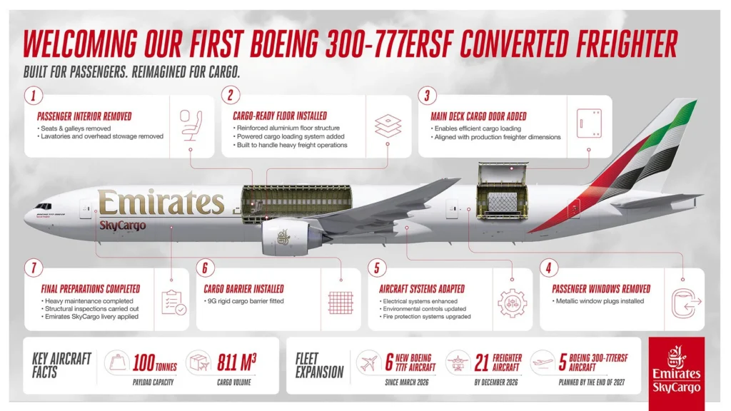 Emirates B777ERSF