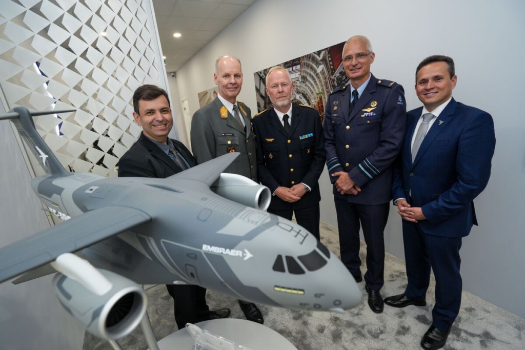 Embraer new capabilities for C-390 for Sweden and Austria
