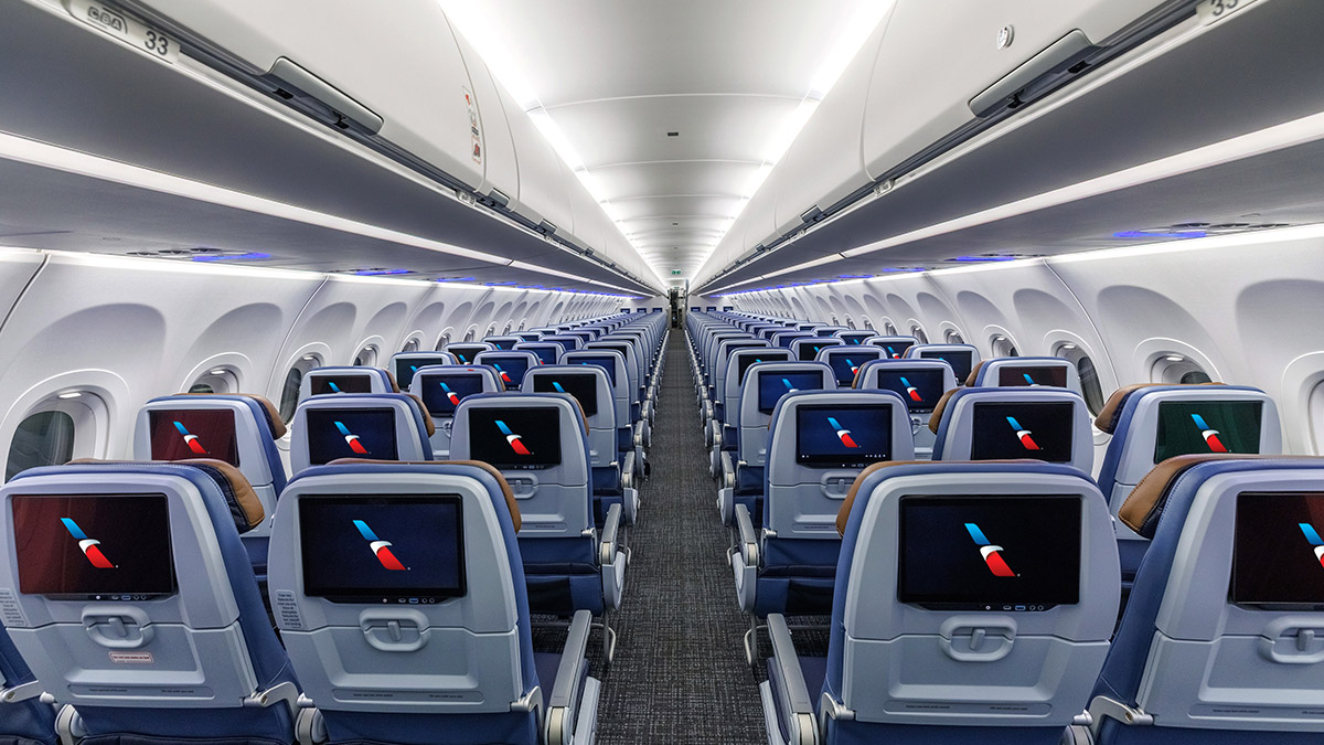 American Airlines is installing seatback entertainment screens at every seat