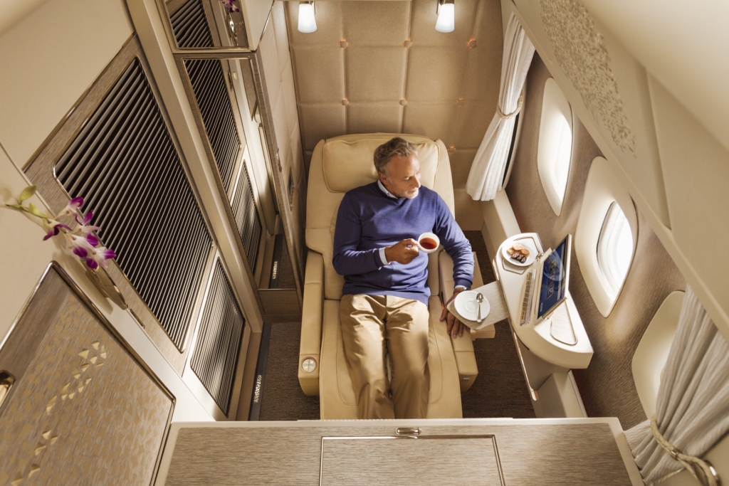 Emirates gamechanger first class