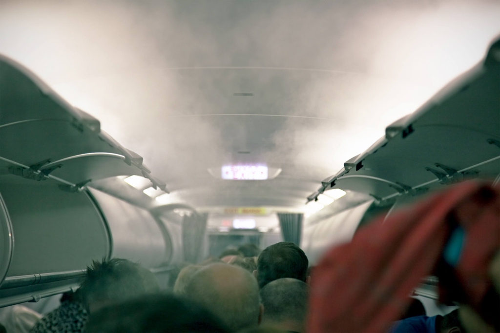 Fume events often involve smoke in the cabin