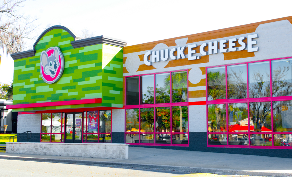 Chuck E Cheese restaurant