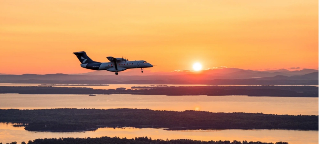 An aerial view of Heart Aerospace’s X1 demonstrar