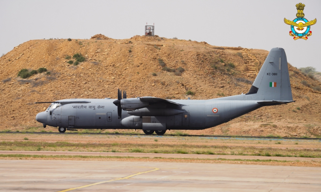 IAF's C-130J is a multi-engine transport aircraft primarily employed in Special Ops.