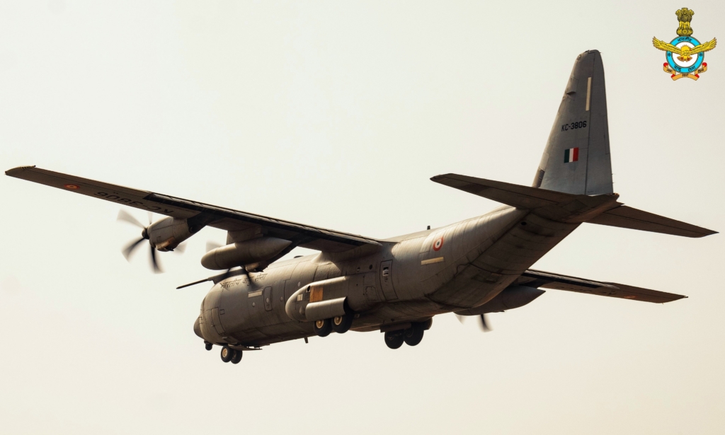 IAF's C-130J is a multi-engine transport aircraft primarily employed in Special Ops.