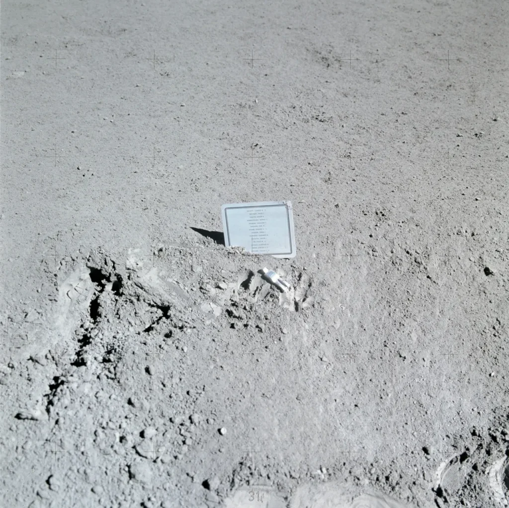 Left behind by Apollo 15 astronauts, Fallen Astronaut is an aluminium sculpture created by Belgian artist Paul Van Hoeydonck.