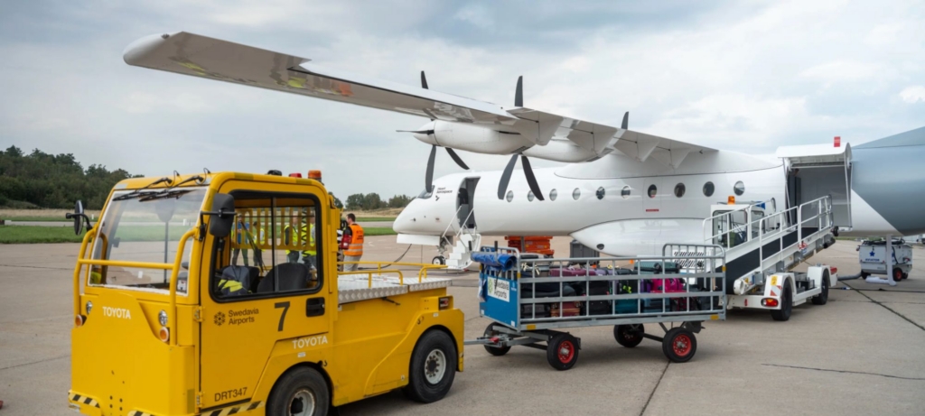 Heart Aerospace’s X1 demonstrator aircraft undergoes ground-handling and ground-support procedure testing.