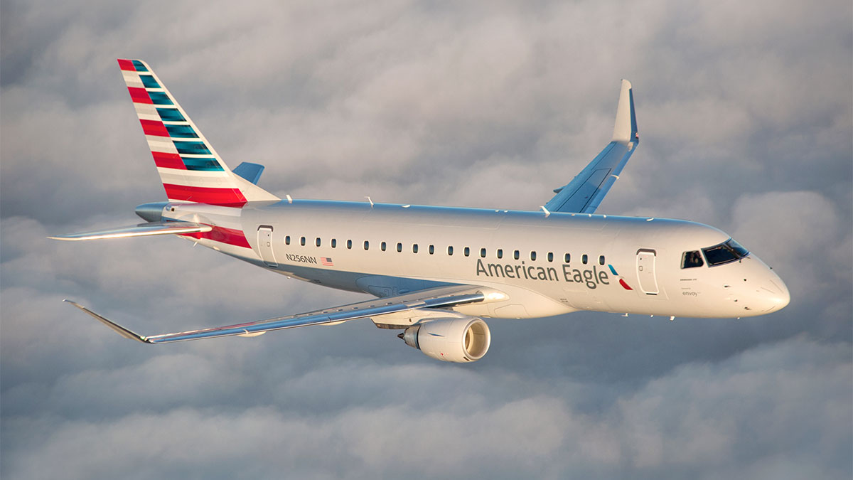 American Airlines flight on Infunium eSAF