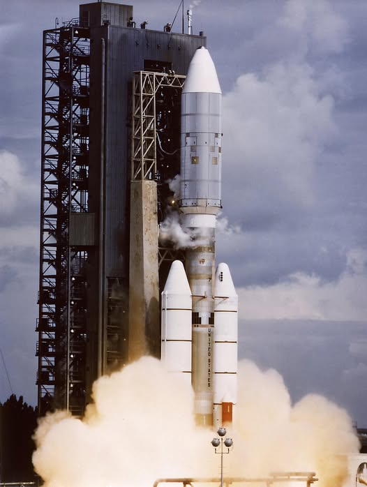 NASA's Voyager 2 probe, aboard a Titan III-Centaur launch vehicle, lifted off on August 20, 1977. 