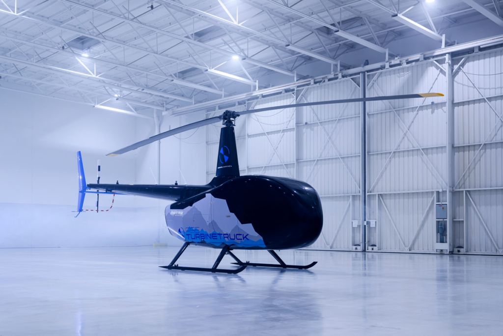 Robinson Unmanned’s new R66 TURBINETRUCK