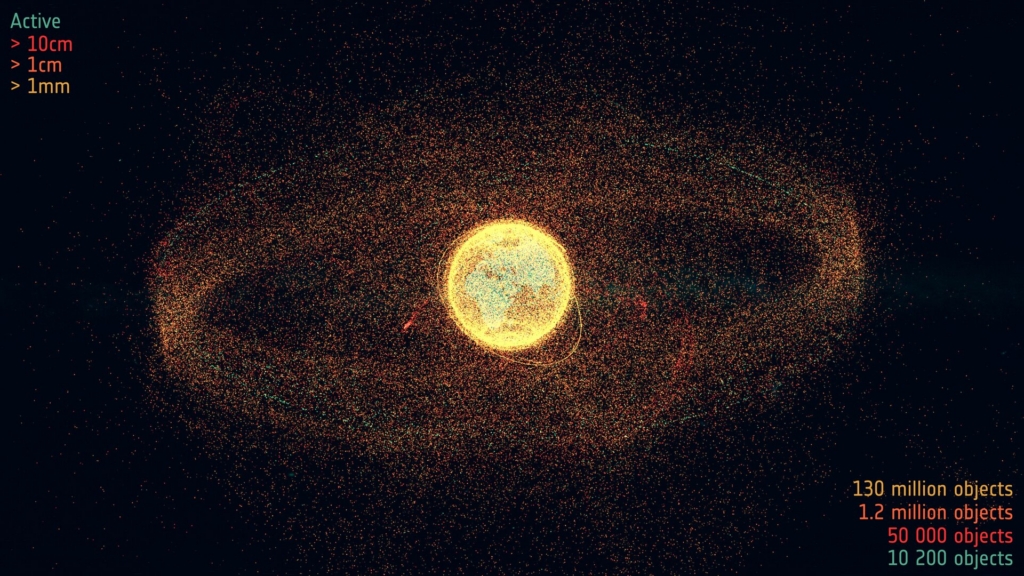 Space debris ESA