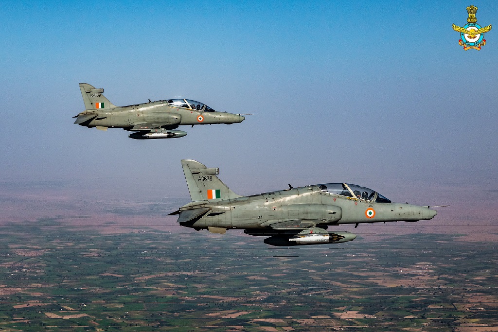 IAF Hawk Mk-132 aircraft