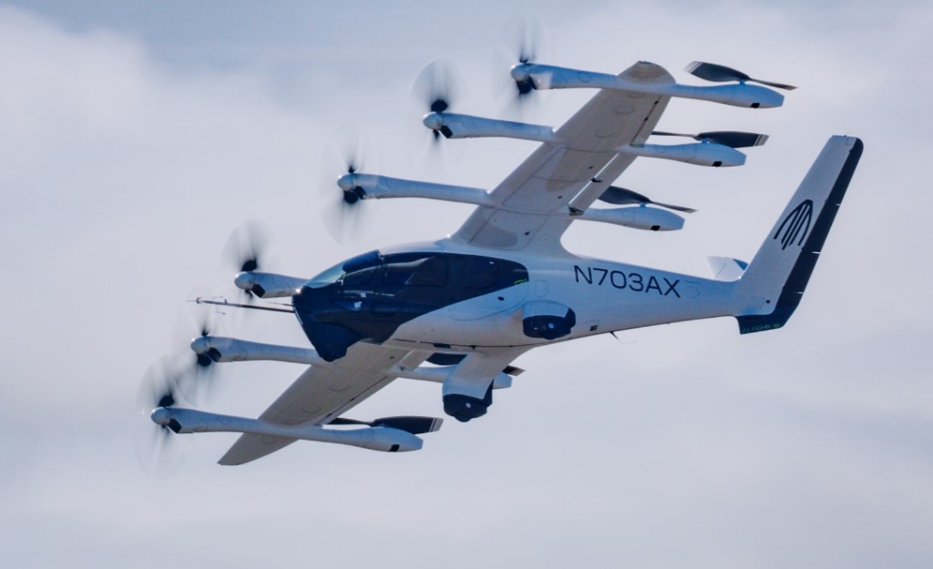 Archer’s all-electric Midnight aircraft