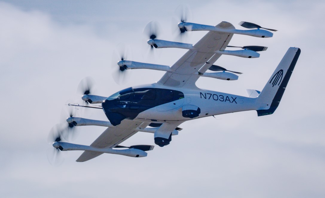 Archer’s all-electric Midnight aircraft