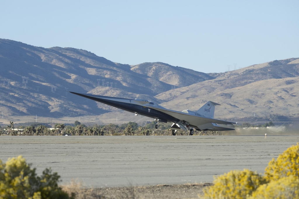 X-59-Takes-Off-for-Maiden-Flight-28-10-25-NASA-Carla-Thomas