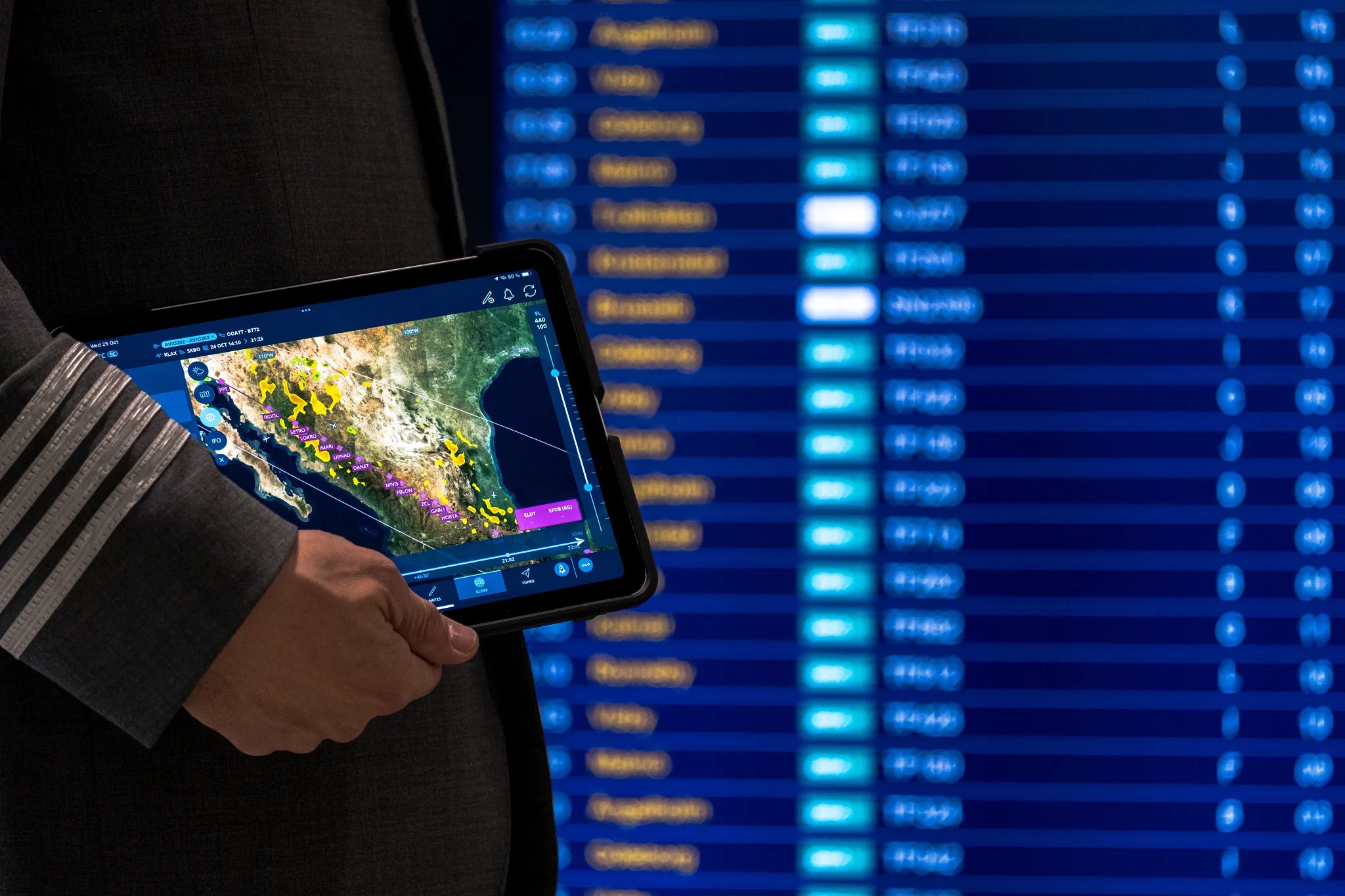 electronic flight bag (EFB) by Thales