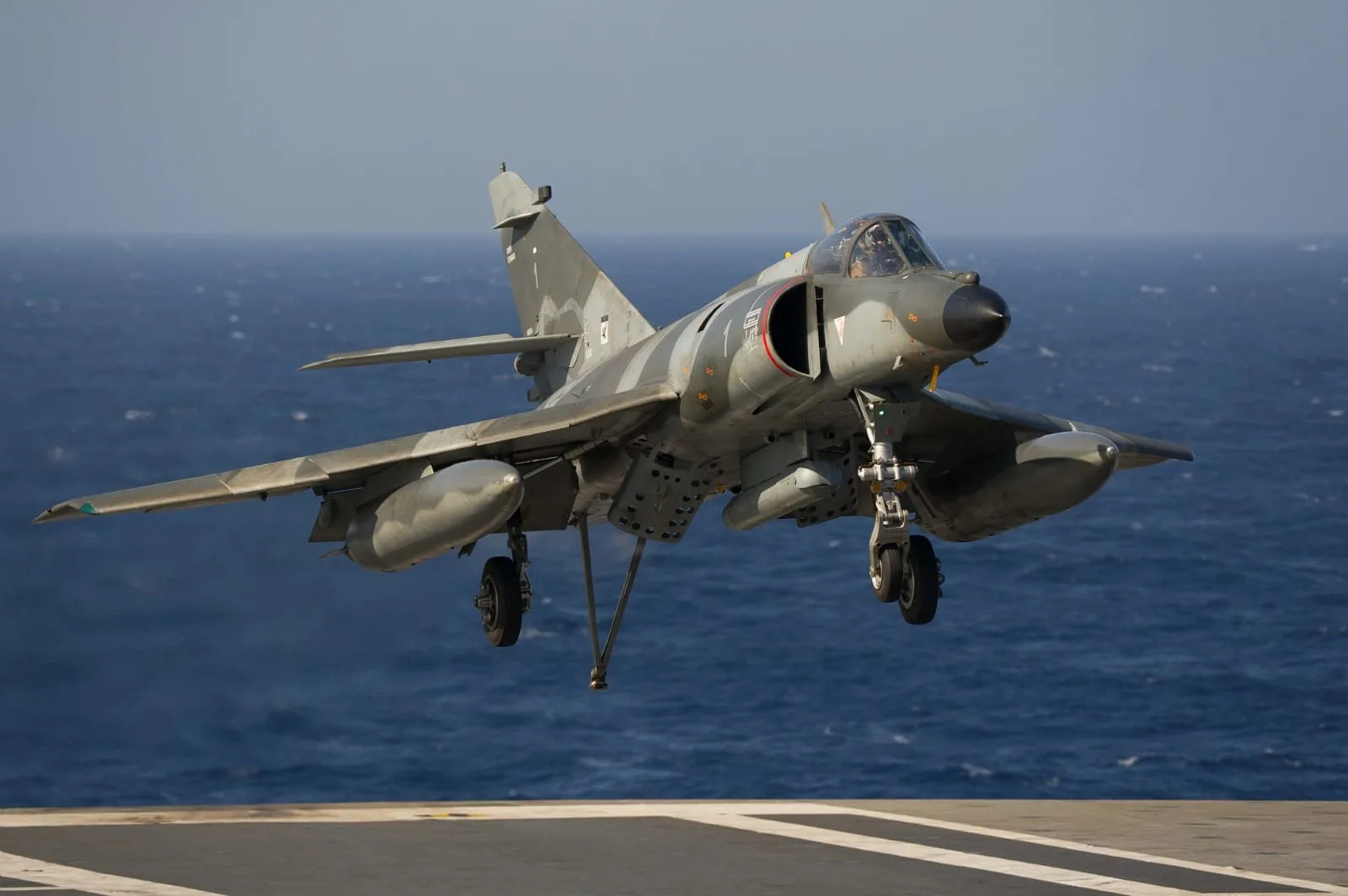 ex-French Navy Super Étendard Modernisé fighter jet