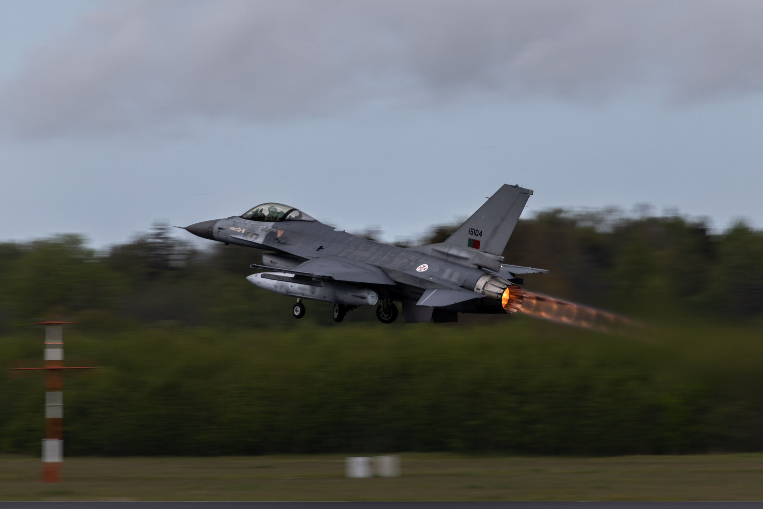 Baltic Air Policing NATO mission - Portugese fighter jets in action
