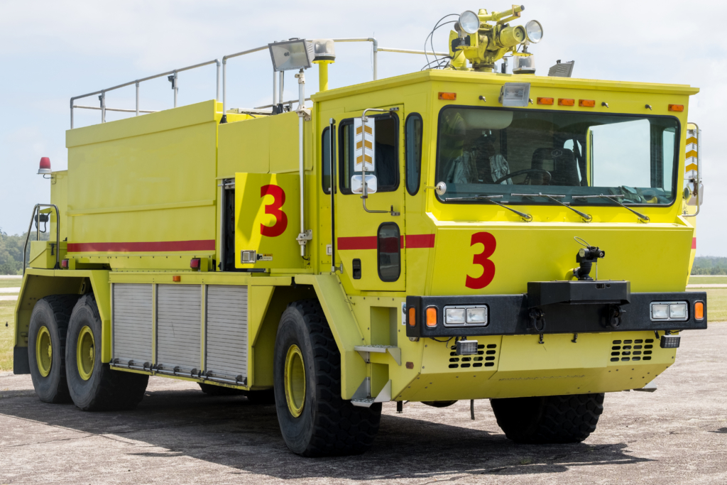 Airport fire truck