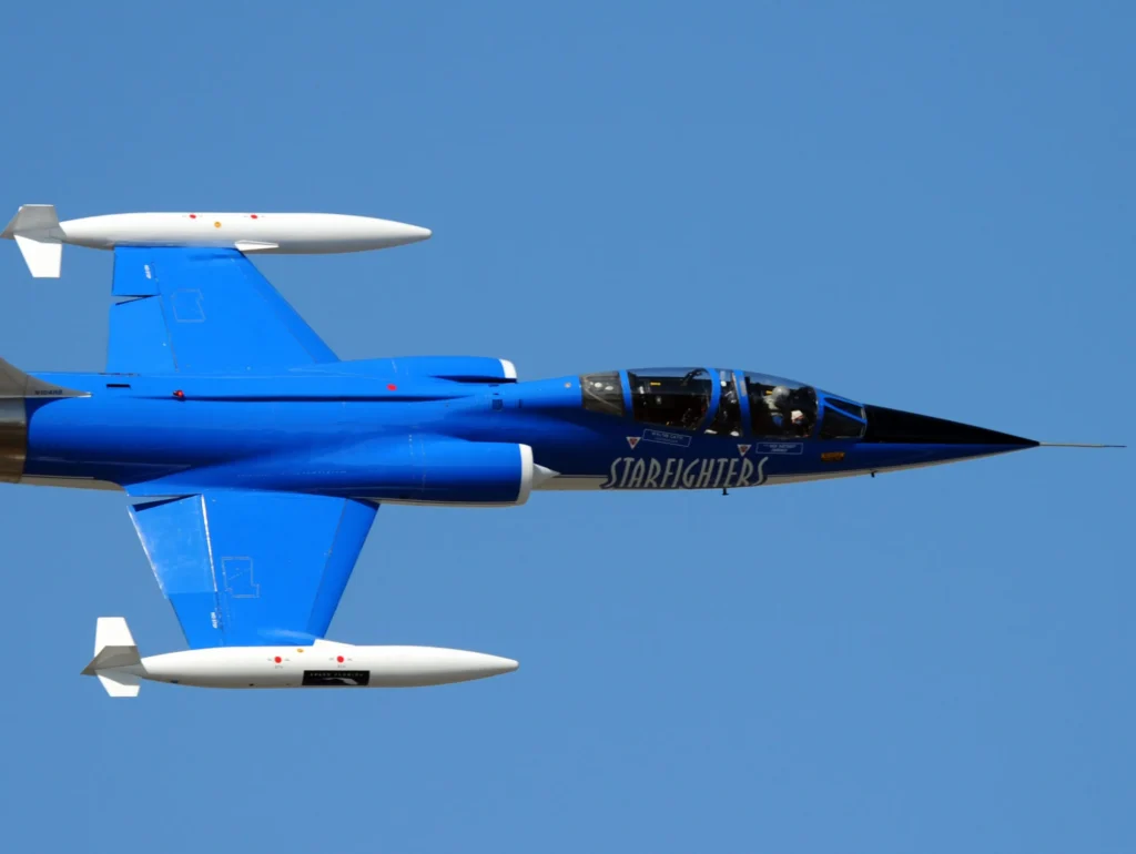 Starfighters Space wind tunnel in the sky