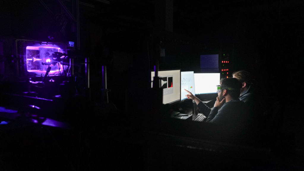 Two-colour glowing molecule could make wind tunnel tests more accurate