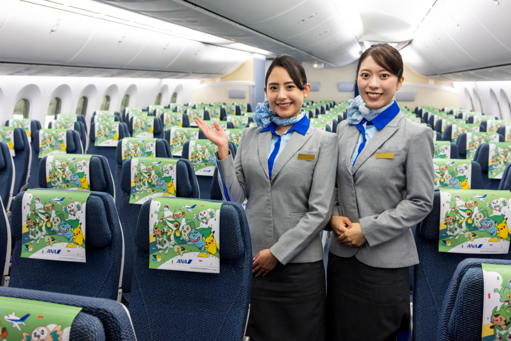 ANA Green Pokemon Jet