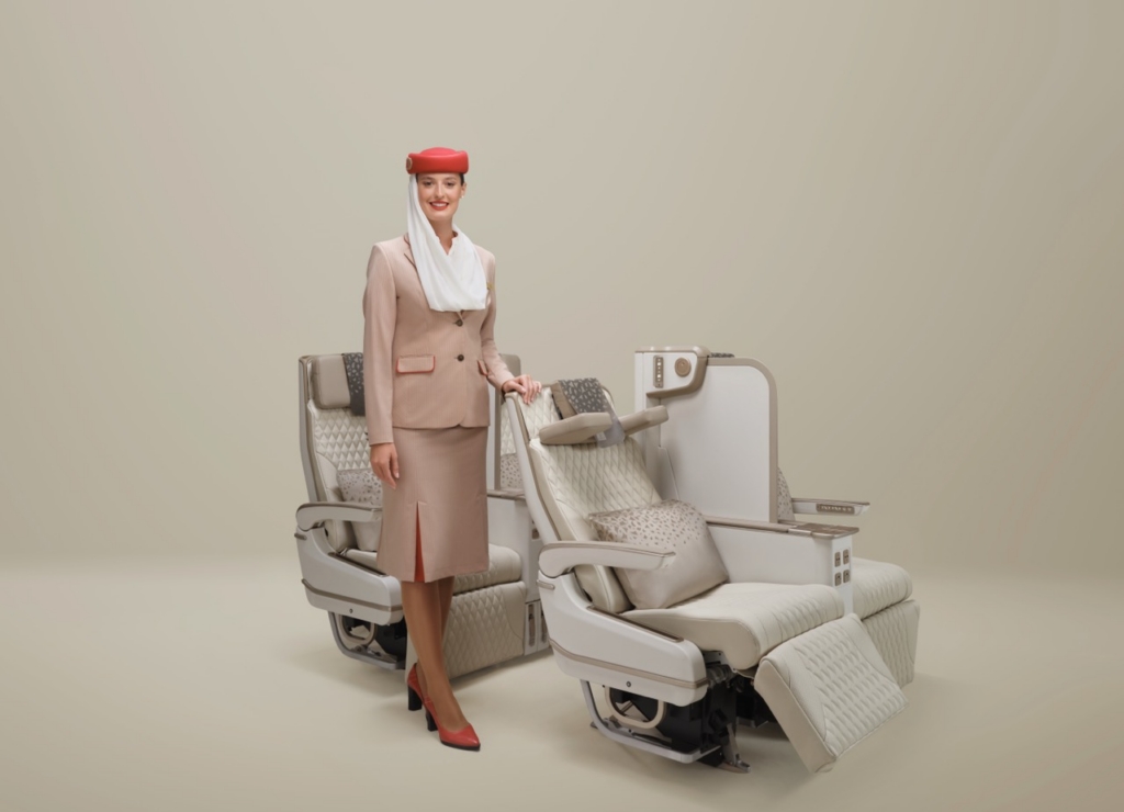 Emirates new A350 premium economy
