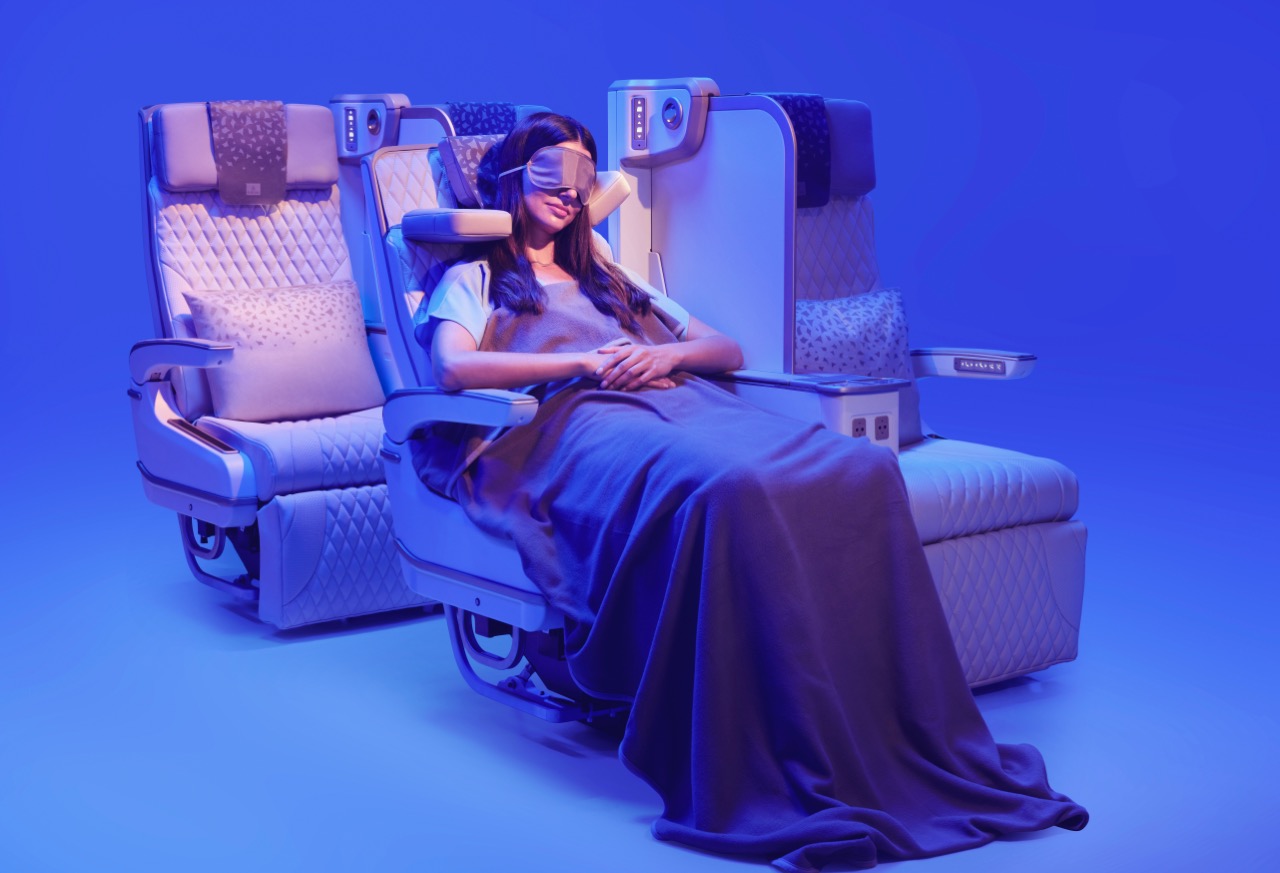 Emirates new A350 premium economy class