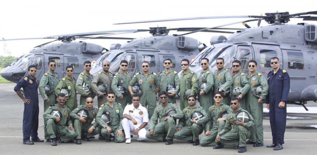 Indian DHRUV helicopters