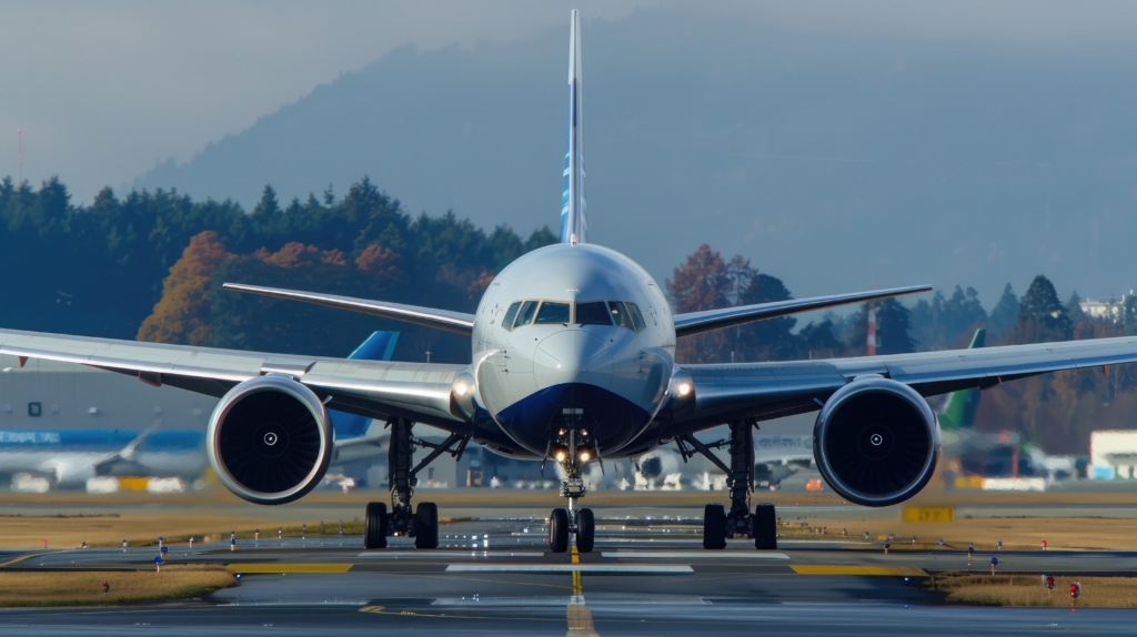 Boeing 767 headon