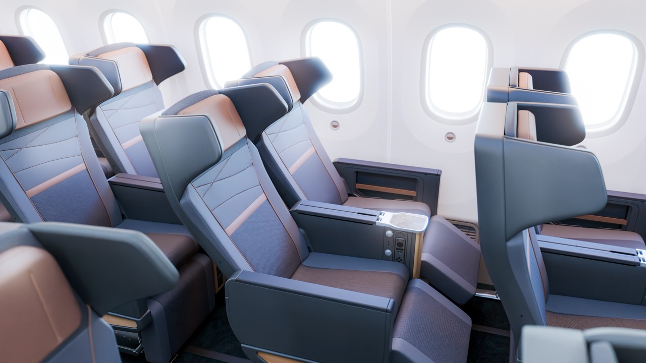 Alaska Airilnes 787 Premium Reserve