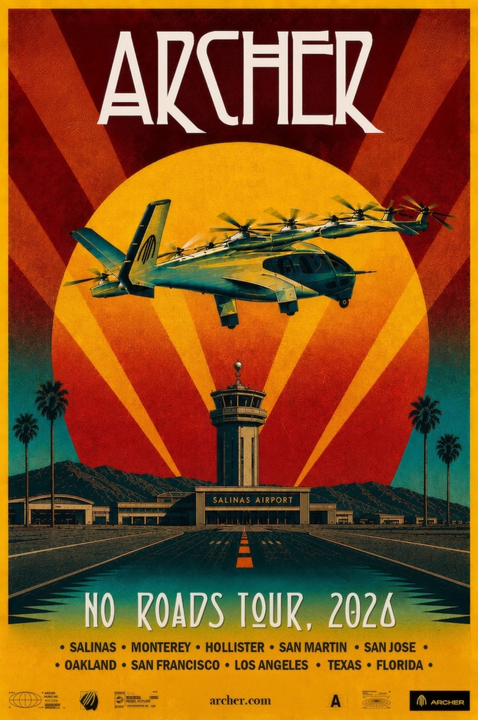 Archer No Roads Flight Tour