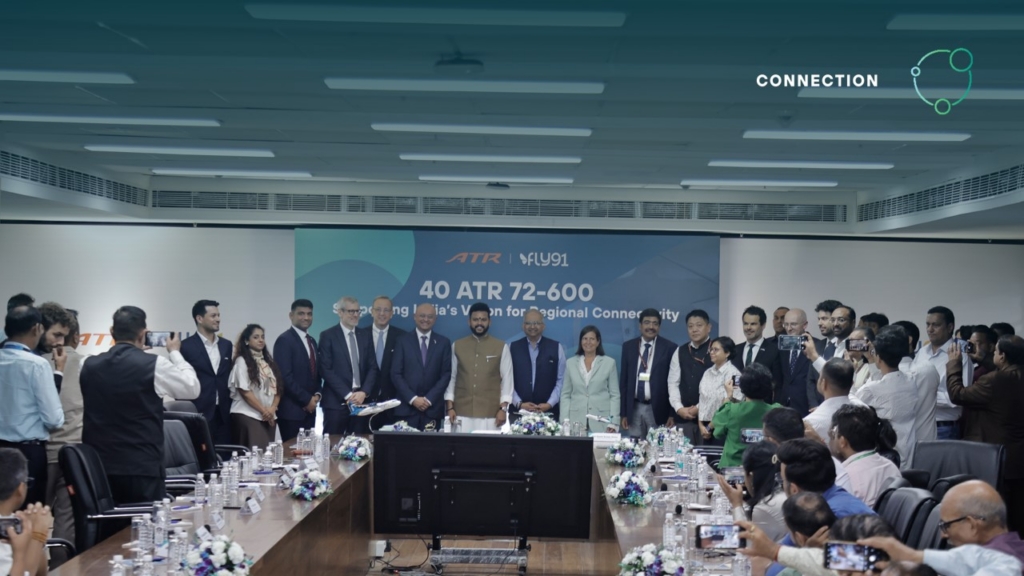 FLY91 Places Historic Order for 40 ATR 72-600 Aircraft