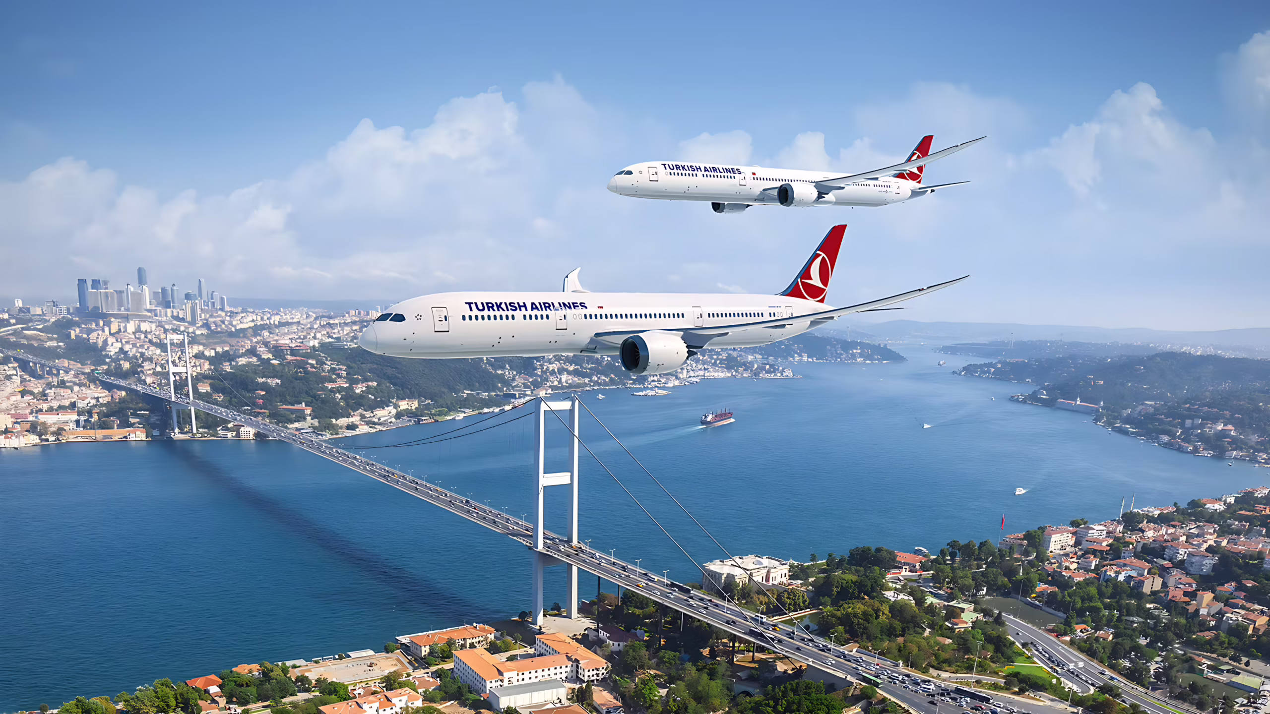 Turkish Airlines' Boeing aircraft