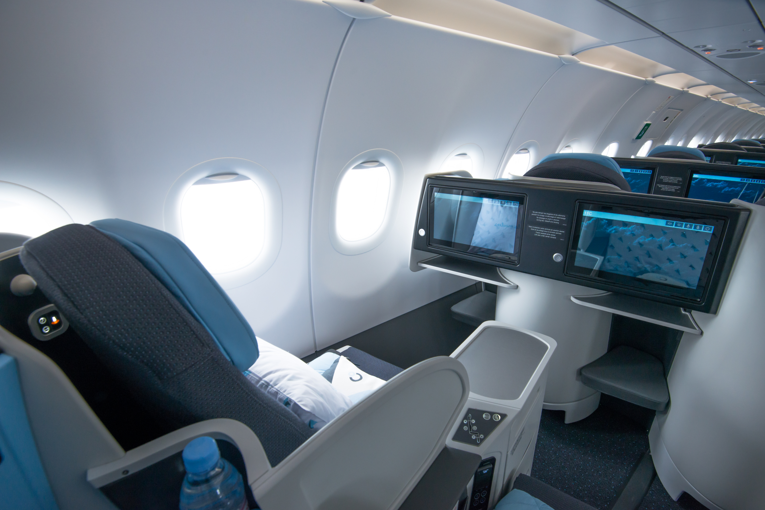 La Compagnie's A321 cabin