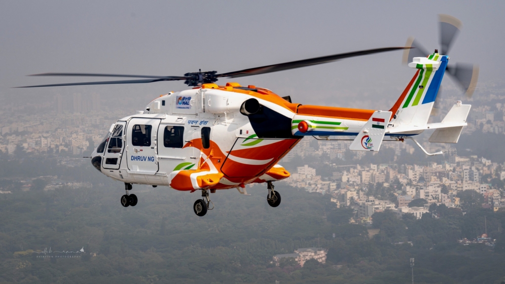 Indian DHRUV helicopters