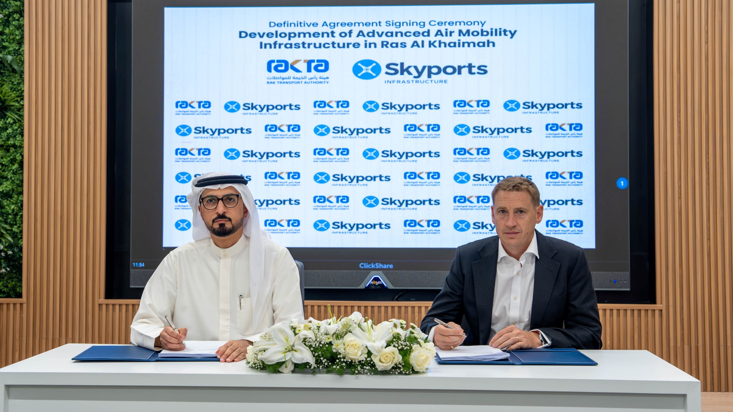 Ras Al Khaimah Transport Authority (RAKTA) and Skyports Infrastructure have signed a binding Definitive Agreement to advance a four-vertiport network across Ras Al Khaimah, targeting commercial launch in Q3 2027