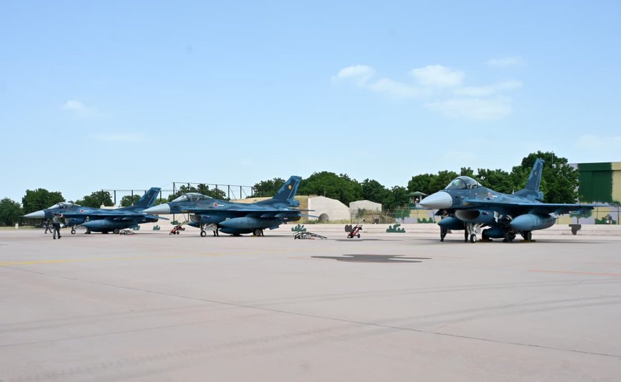 IAF welcomes F-2s of JASDF for Ex Veer Guardian.