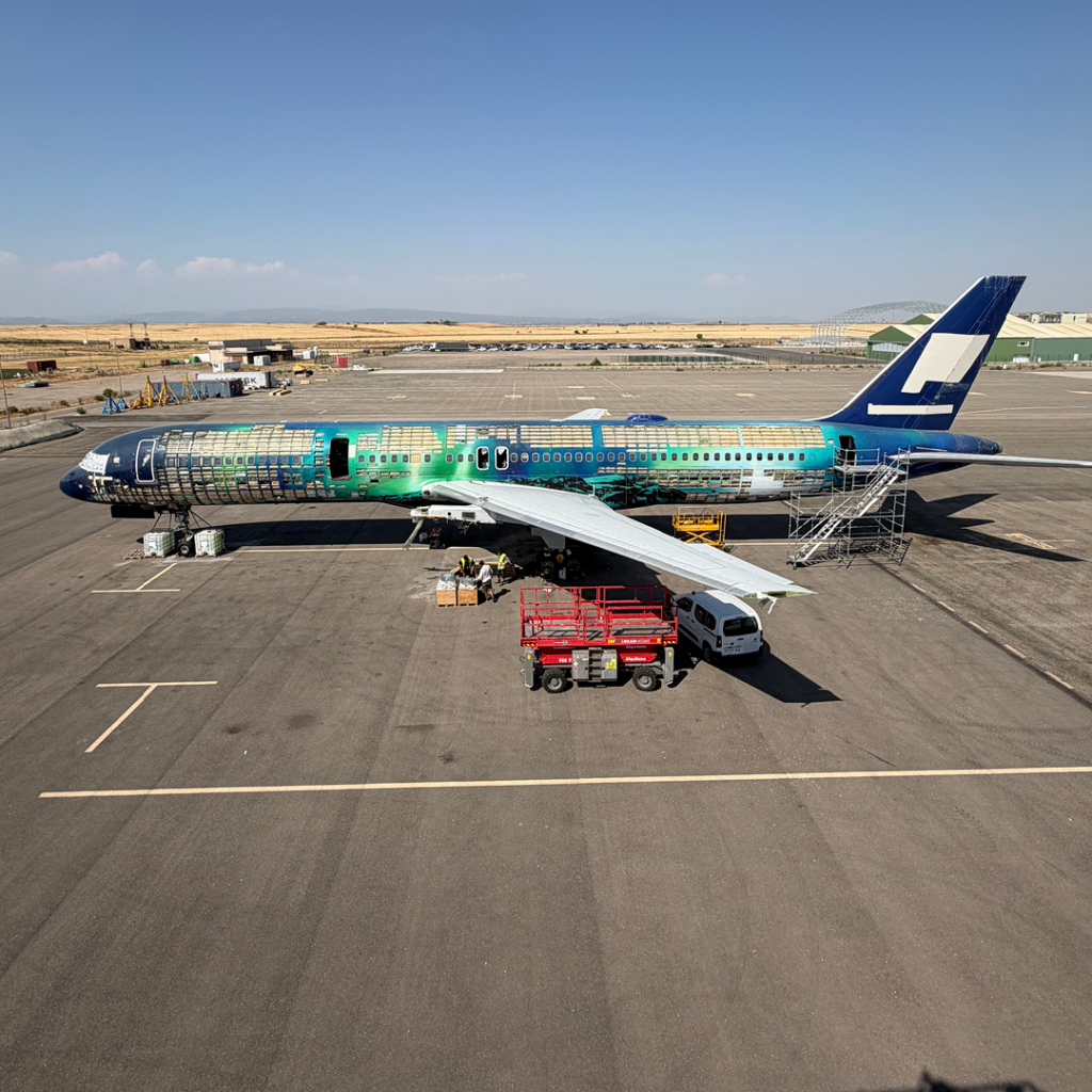 Hekla Aurora after the Aviationtag Cuts