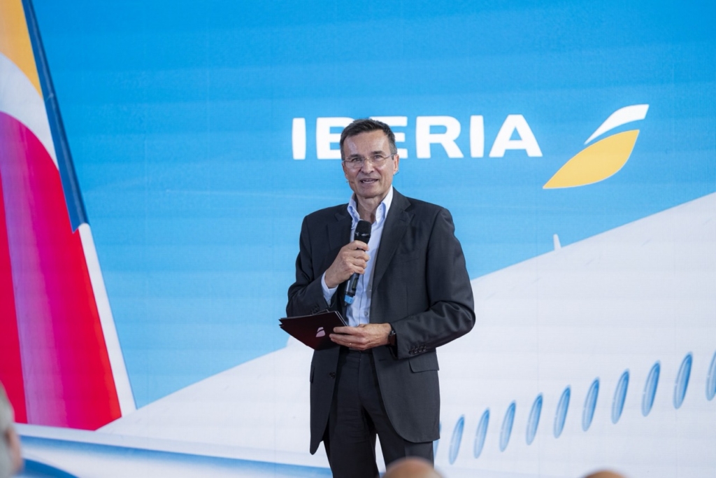 Iberia Chairman and CEO Marco Sansavini