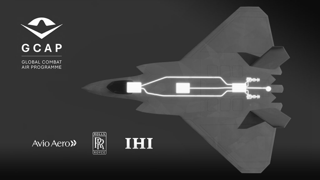 Rolls Royce GCAP engine infographic