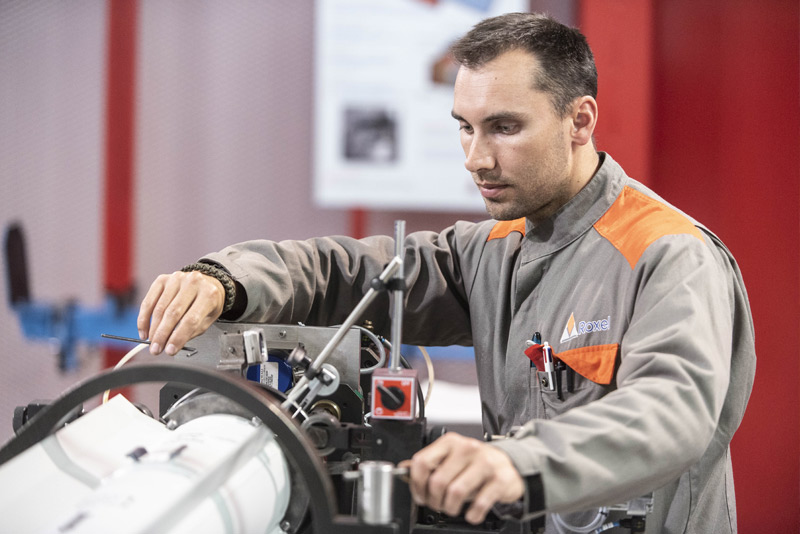 Roxel Group engineer at work