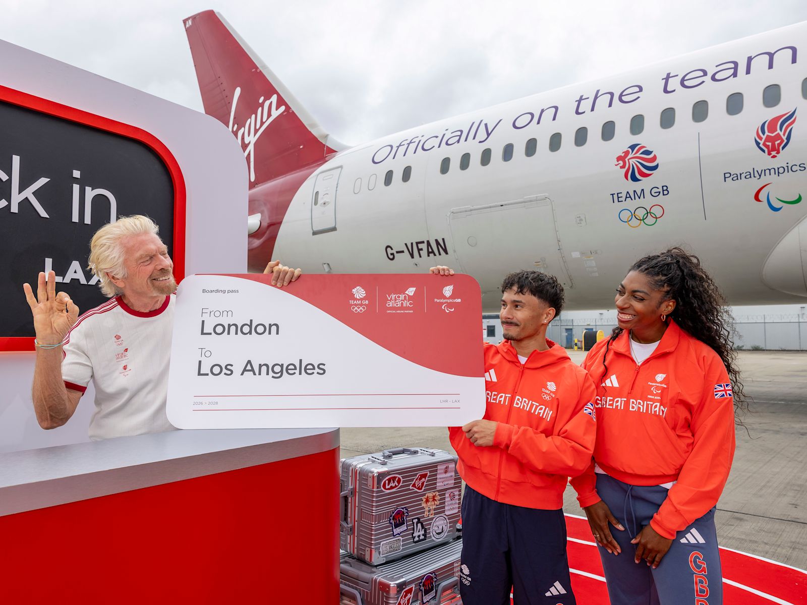 Virgin Atlantic becomes TeamGB official airline partner for LA28