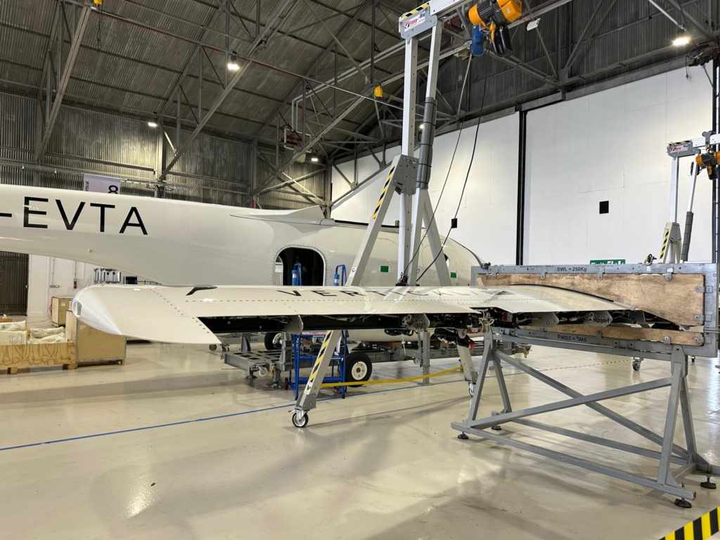 Vertical Aerospace VX4 prototype being stripped down