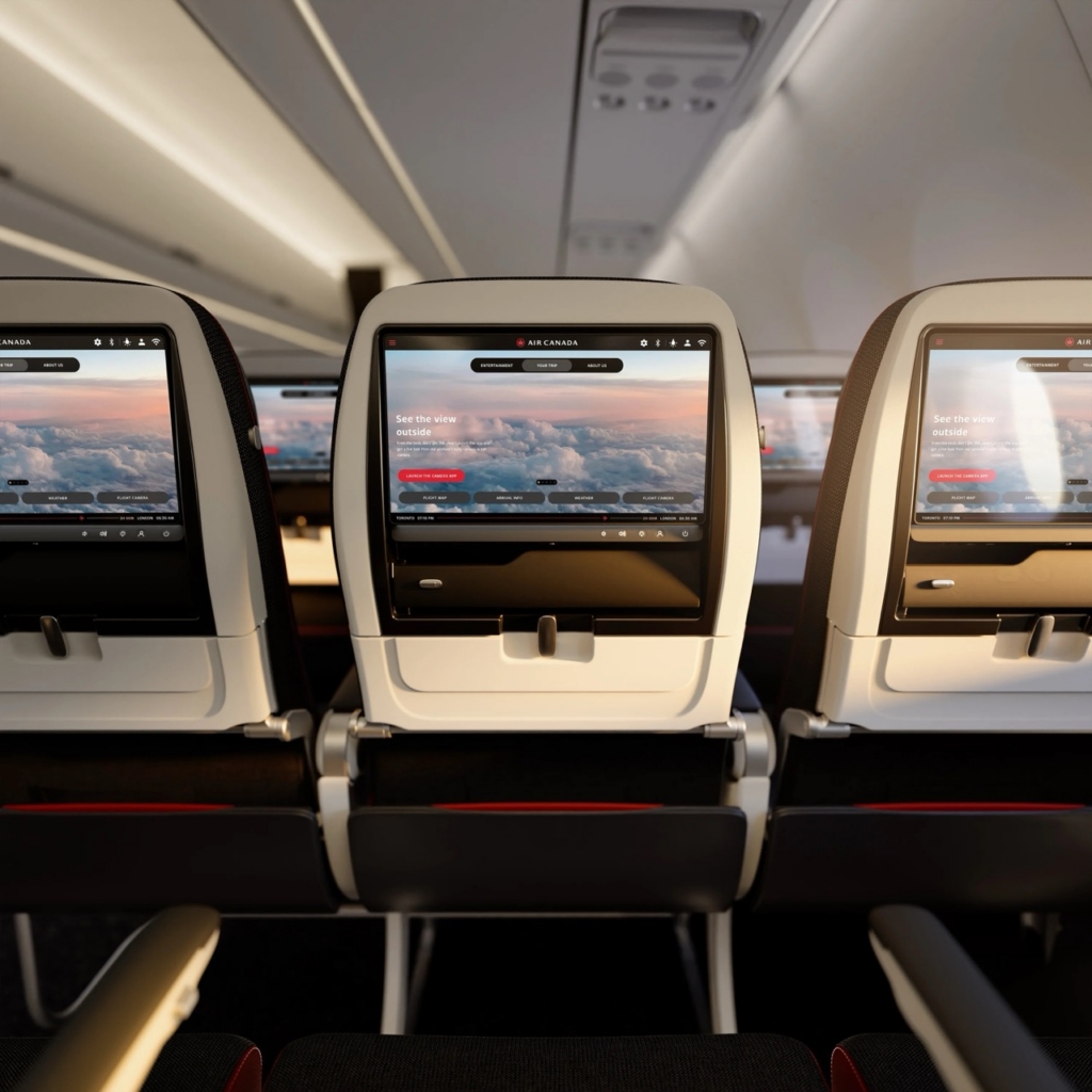 Air Canada Astrova A321XLR economy class